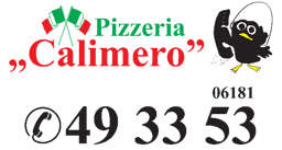 Pizzeria Calimero Maintal logo.